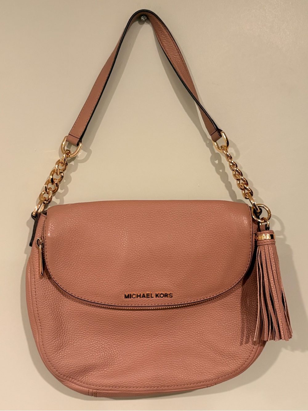 Michael Kors Pebbled Leather Shoulder Bag